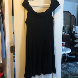 Stretchy ribbed dress